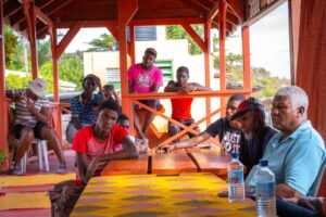 Dominica: Minister Charles visits Mero Beach; engages with stakeholders, people in tourism industry