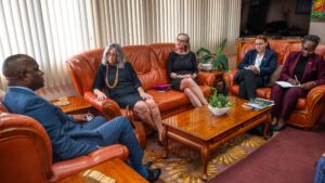 PM Skerrit meets US Ambassador Linda S. Taglialatela, discusses major topics of concern