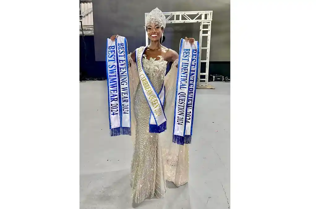 Antiguan Beauty Ischikelle Corbin Triumphs As 2024 Miss St Maarten 